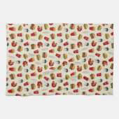 Snel eten, brandwonden, vuiligheid, zondebokken theedoek (Horizontaal)