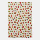 Snel eten, brandwonden, vuiligheid, zondebokken theedoek (Verticaal)