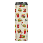 Snel eten, brandwonden, vuiligheid, zondebokken thermosbeker (Achterkant)