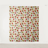 Snel eten, brandwonden, vuiligheid, zondebokken wandkleed (Voorkant)