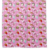 Snel eten douchegordijn (Voorkant)