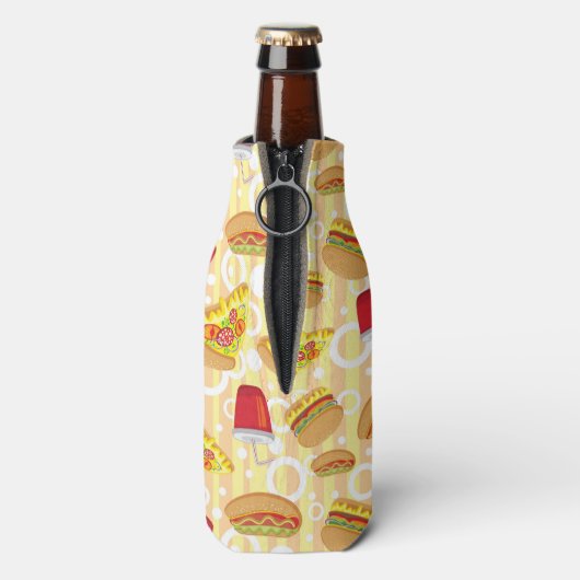 Snel eten flesjeskoeler (Fles Achterkant)