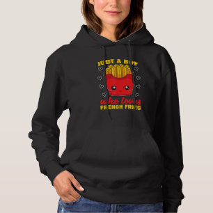 Snel eten is een jongen die van Franse vrienden ho Hoodie