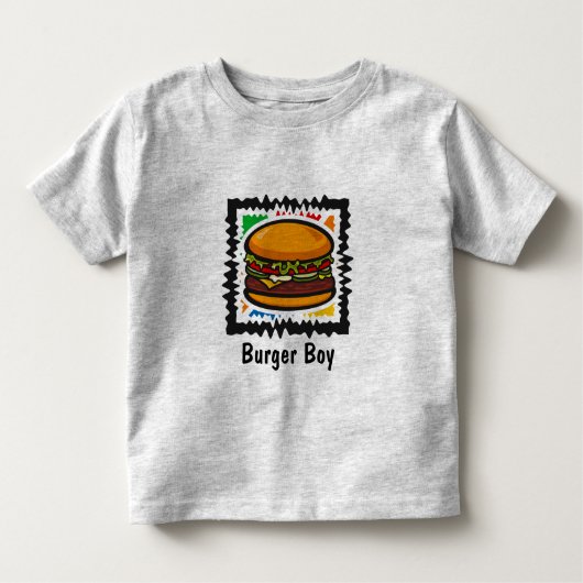 Snel eten kinder shirts (Voorkant)