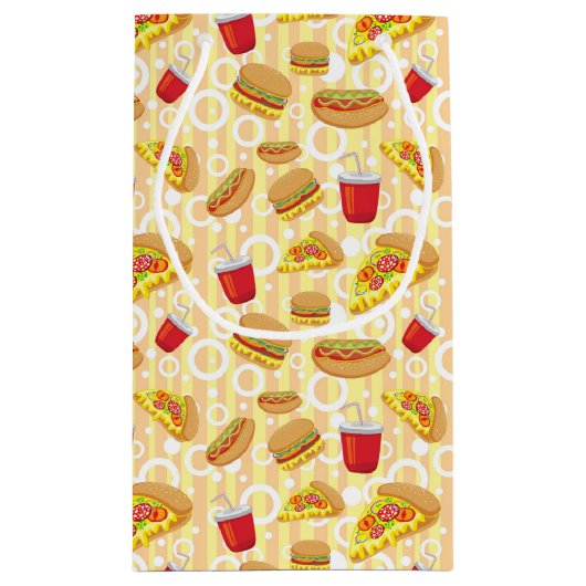 Snel eten klein cadeauzakje (Achterkant)