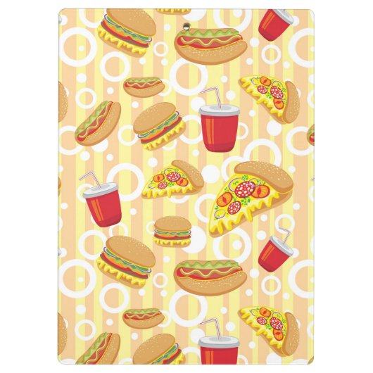 Snel eten klembord (Achterkant)