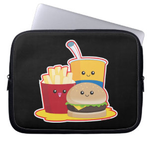 Snel eten laptop sleeve