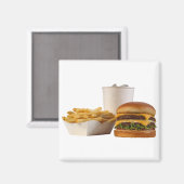 Snel eten magneet (Voorkant / Achterkant)