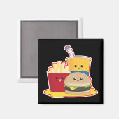 Snel eten magneet (Voorkant / Achterkant)