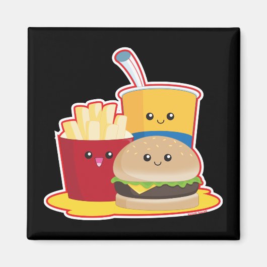 Snel eten magneet (Voorkant)