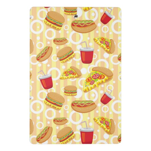 Snel eten mini klembord (Achterkant)