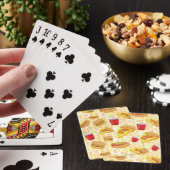 Snel eten pokerkaarten (Insitu)