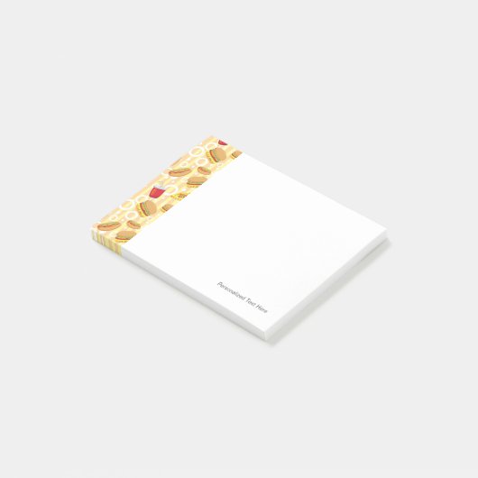 Snel eten post-it® notes (Schuin)