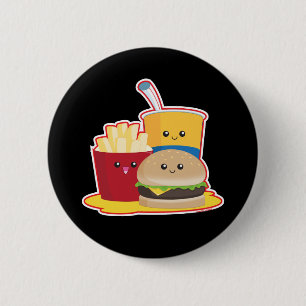 Snel eten ronde button 5,7 cm