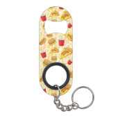 Snel eten sleutelhanger flessenopener (Achterkant)