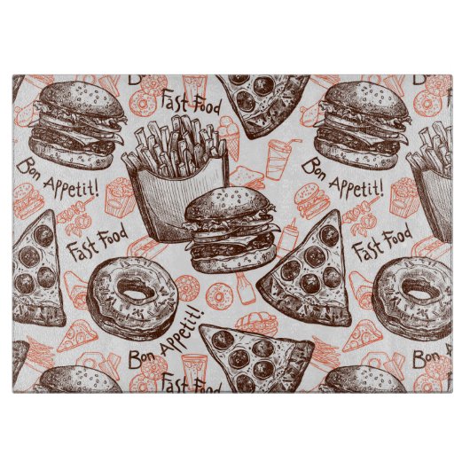 Snel eten snijplank (Voorkant)