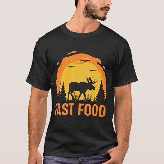 Snel eten t-shirt (Voorkant)