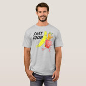 Snel eten t-shirt (Voorkant volledig)