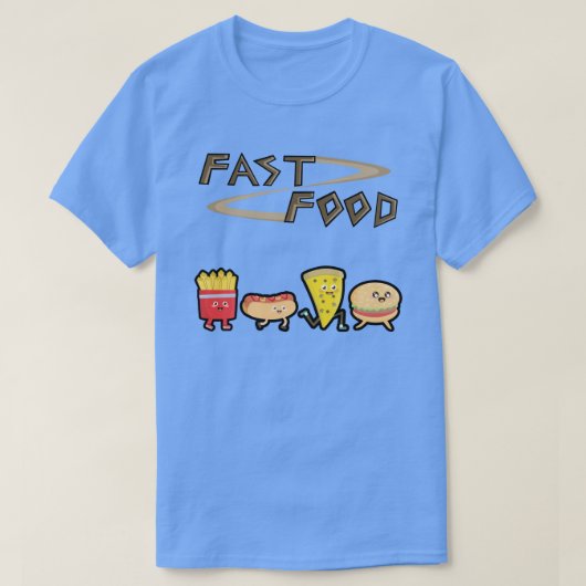 Snel eten t-shirt (Design voorkant)