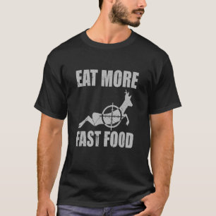 Snel eten T-shirt voor hondenjacht