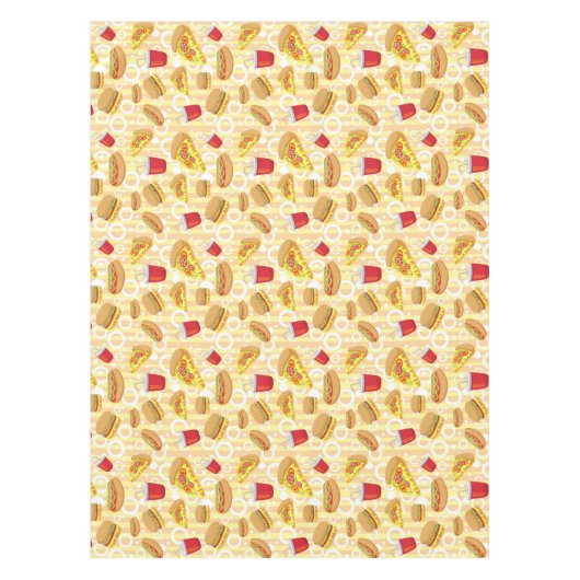 Snel eten tafelkleed (Voorkant)