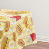 Snel eten tafelkleed (Voorbeeld)