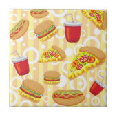 Snel eten tegeltje (Voorkant)