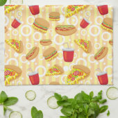 Snel eten theedoek (Gevouwen)