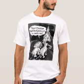 Snel eten voor leeuwen! - T-shirt (Voorkant)