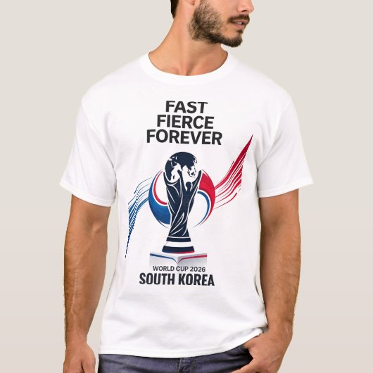 Snel Fel Voor altijd T-shirt (Voorkant)