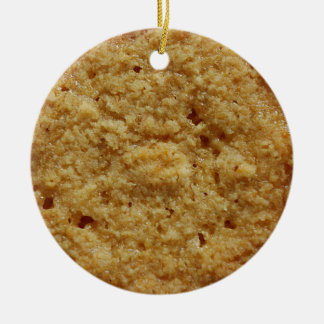 Snel gebakken koekjesfeest of kerstversiering keramisch ornament