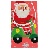 Snel gelukkig winkelen cadeau voor kinderen roze klein cadeauzakje (Achterkant)