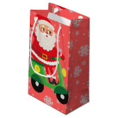 Snel gelukkig winkelen cadeau voor kinderen roze klein cadeauzakje (Achterkant Gekanteld)