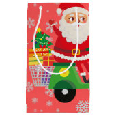 Snel gelukkig winkelen cadeau voor kinderen roze klein cadeauzakje (Voorkant)