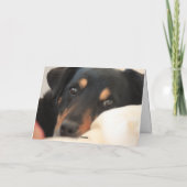 Snel goed Wenskaart Kaart (Achterkant)