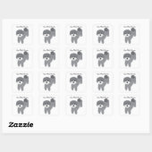 Snel grijze poel #2 stickers (Vel)