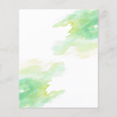 Snel groene baby dinosaurusbegroting (Achterkant)