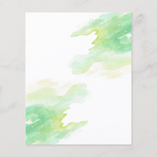 Snel groene baby dinosaurusbegroting (Achterkant)