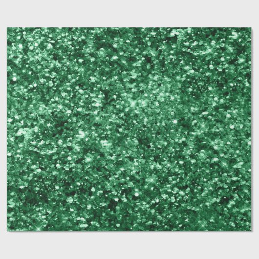 Snel groene feestdag kerstmis cadeaupapier (Vlak)