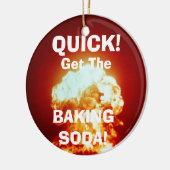 Snel, haal de BKING SODA! Keramisch Ornament (Links)