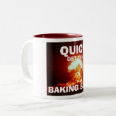 Snel, haal de BKING SODA! Tweekleurige Koffiemok (Voorkant links)