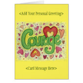 Snel hart Kunst Motivatie notitiekaarten (Voorkant)