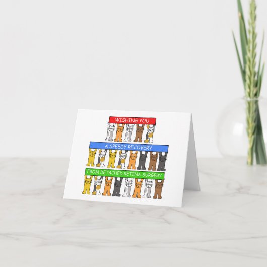 Snel herstel van de opgespoorde Retina chirurgie Kaart (Voorkant)