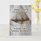 Snel herstel van Wenskaart Kaart (Gele Bloem)