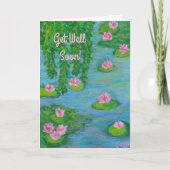 Snel herstellen, snel herstellen, goed doen kaart (Voorkant)