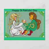 Snel huwelijk, Happy St Patricks Day Briefkaart (Voorkant)