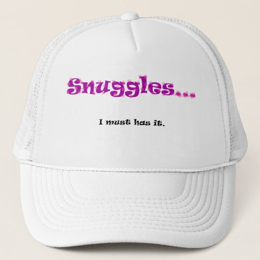 Snel... Ik moet het hebben. Trucker Pet (Voorkant)