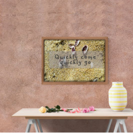 Snel inspirerend poster voor wijsheid