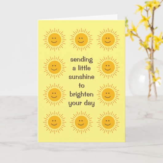 Snel Kaart stimuleren (Gele Bloem)