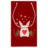 Snel Kawaii Bunny-liefhebbend Klein Cadeauzakje (Achterkant)